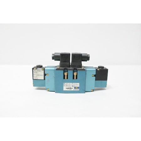 Mac 24V-DC 150PSI PNEUMATIC SOLENOID VALVE MV-A2B-A211-PP-611JE